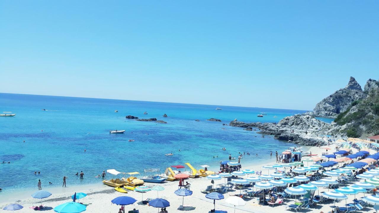 Naturamare Apartments - Piscina Idromassaggio Con Vista Mare Aperta Fino Alle Ore 22-00 Capo Vaticano Exterior foto
